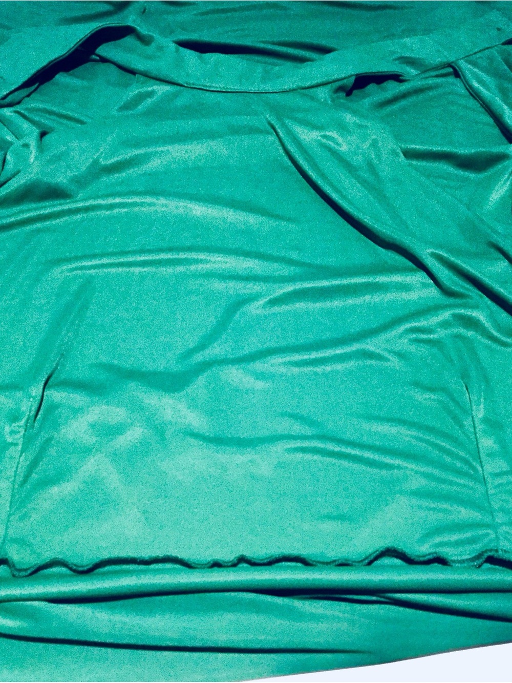 AGUA DE COCO TEAL HALTER MAXI DRESS. - Picture 8 of 10